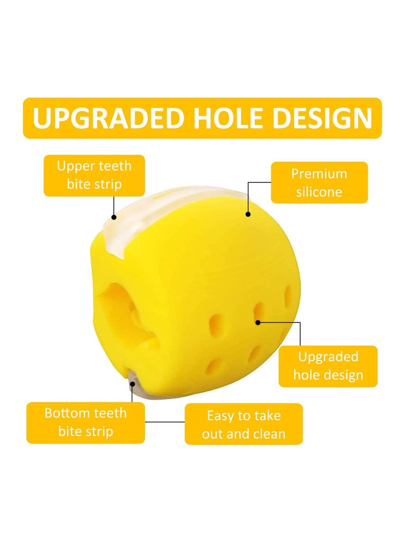 Jaw Line Exerciser Ball, Female Facial Grooming Tool Men Slimming Neck Conditioning Exercise Shaper Double Chin Elimination