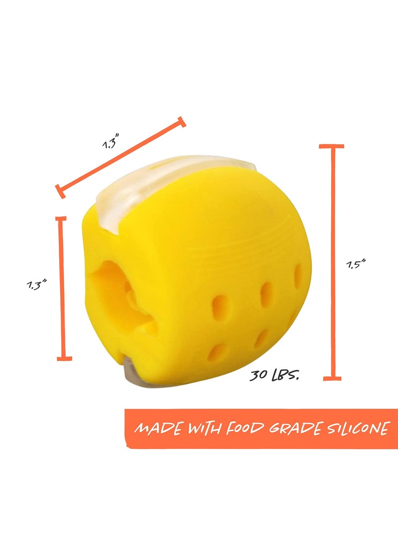 Jaw Line Exerciser Ball, Female Facial Grooming Tool Men Slimming Neck Conditioning Exercise Shaper Double Chin Elimination
