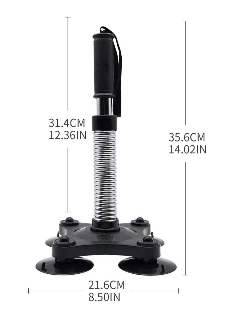 Wrist Training Equipment, and Strength Exerciser with Springs Suction Cup, Weight Equipment for Biceps, Forearms, Shoulders, Men Fitness