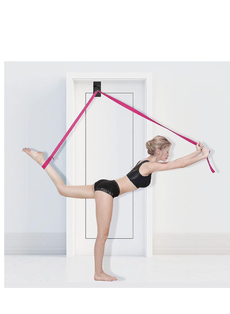 Heavy Duty Door Anchor for Resistance Bands Suspension Training Sturdy Metal Construction Fit Top Side and Bottom