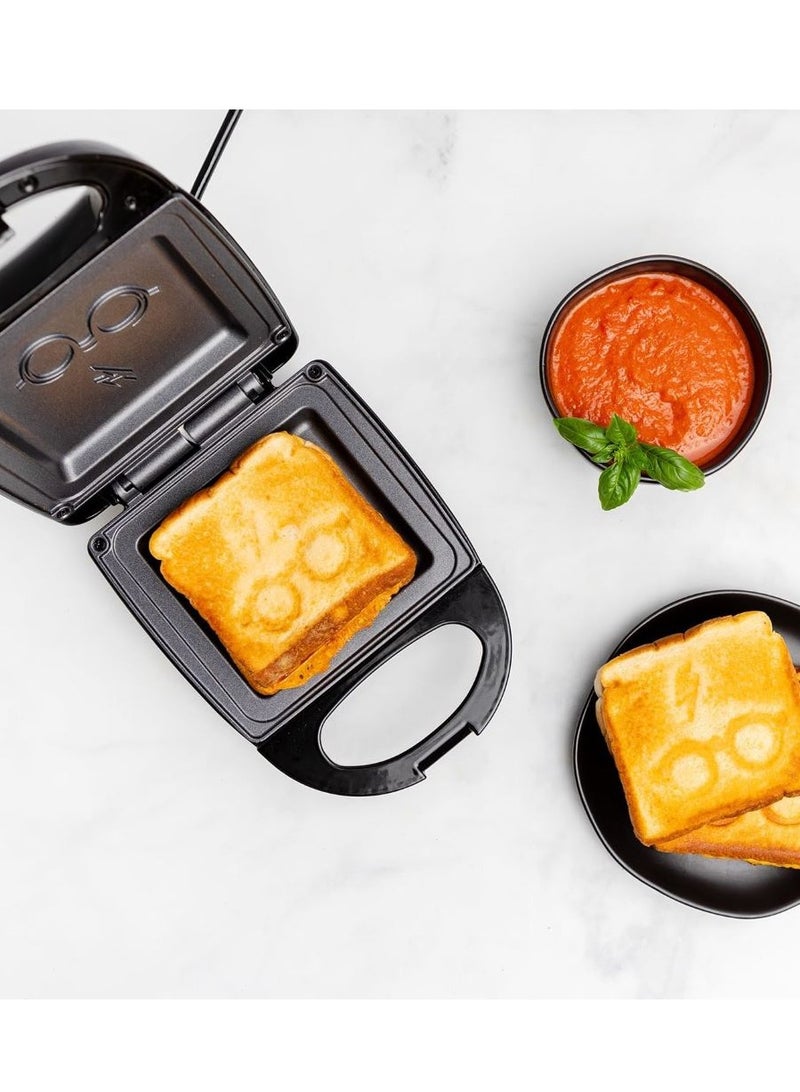 Harry Potter Kitchen Appliances Set of 3 - Toaster, Hogwarts Waffle Maker and Sandwich Maker