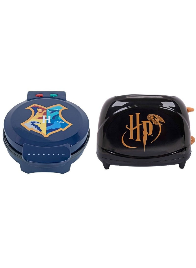 Harry Potter Kitchen Appliances - Toaster, Hogwarts Waffle Maker