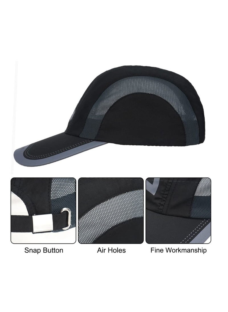 Quick Drying Baseball Cap, Sun Hats for Men & Women, Mesh Lightweight Protection UV Outdoor Sports