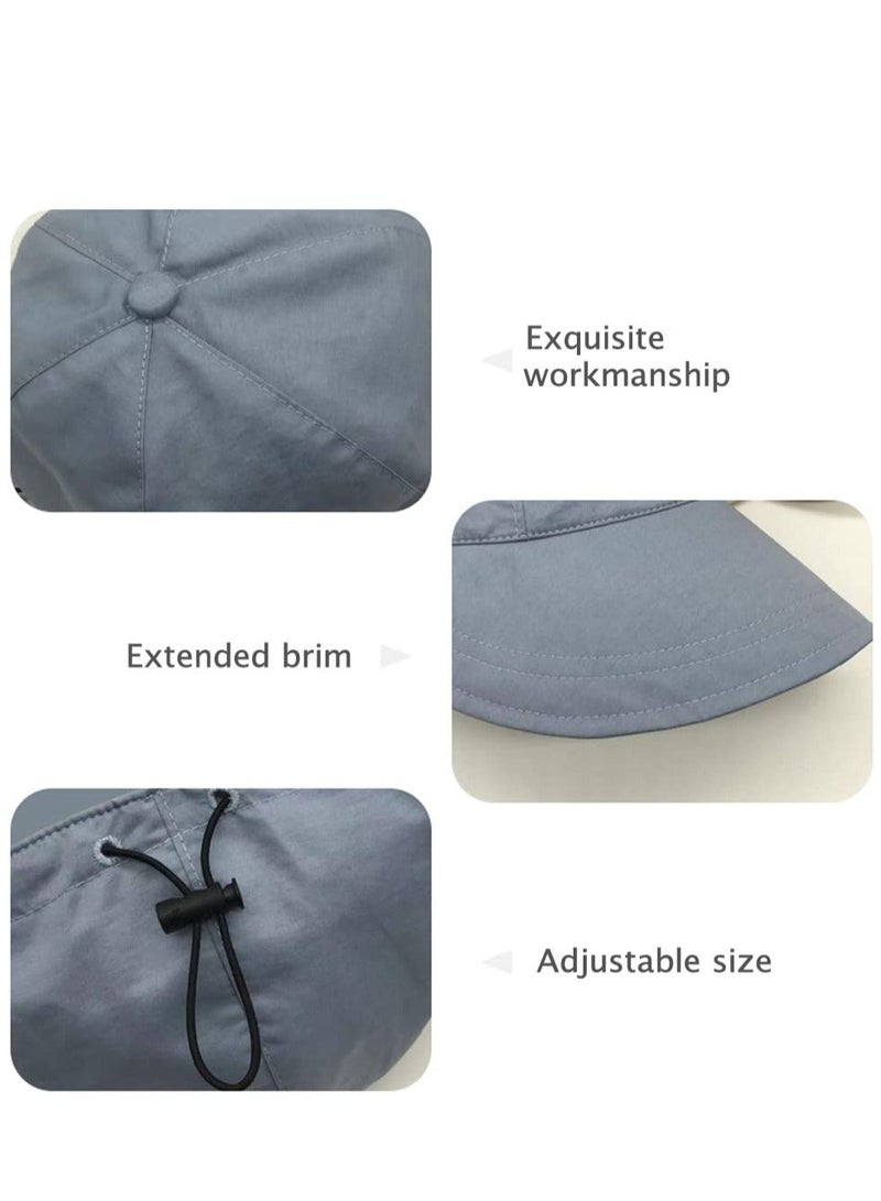 Fishman Hat, Women's Sun Hat with UV Protection, Wide Brim Fishing Cap, Hats Summer Women Bucket, for Travel Beach Hiking