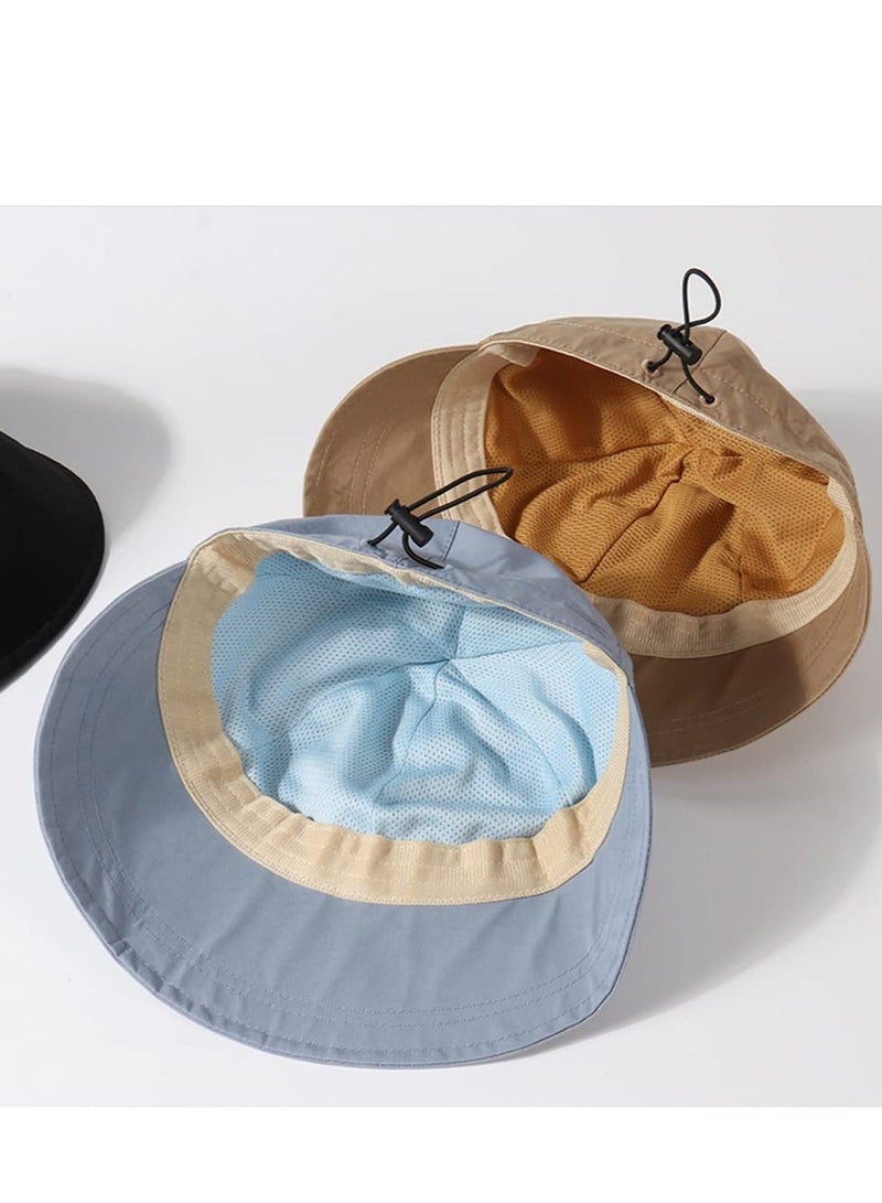 Fishman Hat, Women's Sun Hat with UV Protection, Wide Brim Fishing Cap, Hats Summer Women Bucket, for Travel Beach Hiking