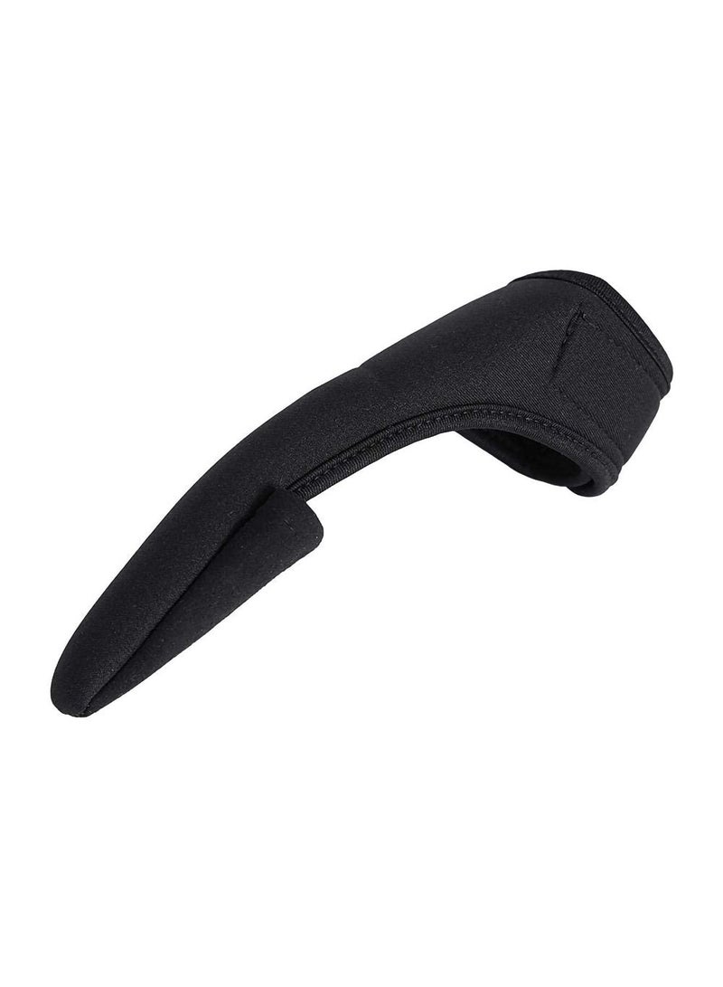 Sports Fishing Gloves Single Finger Glove, Professional Navy Glove Outdoor Anti-slip Stall Black Index Protector for Surf Unisex Elastic Band