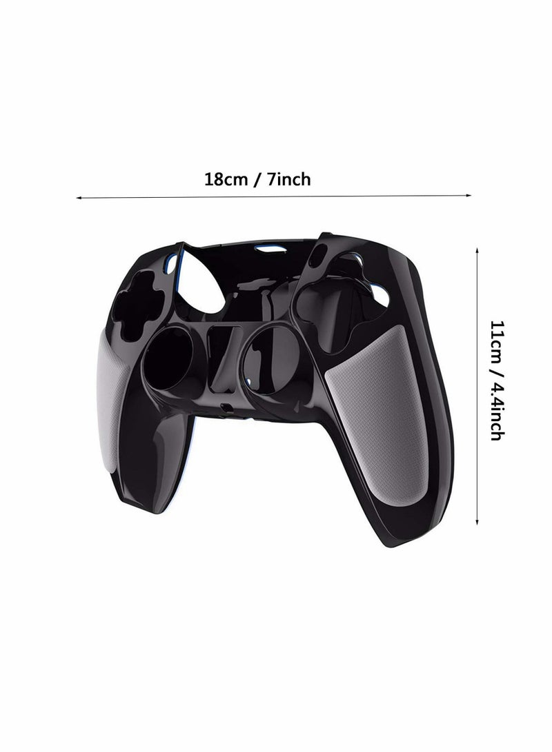 PS5 Controller Silicone Cover Skins, Anti-Slip Grip Protector Skin Case Compatible Gamepad 10 Thumb Grips DualSense Dualsense
