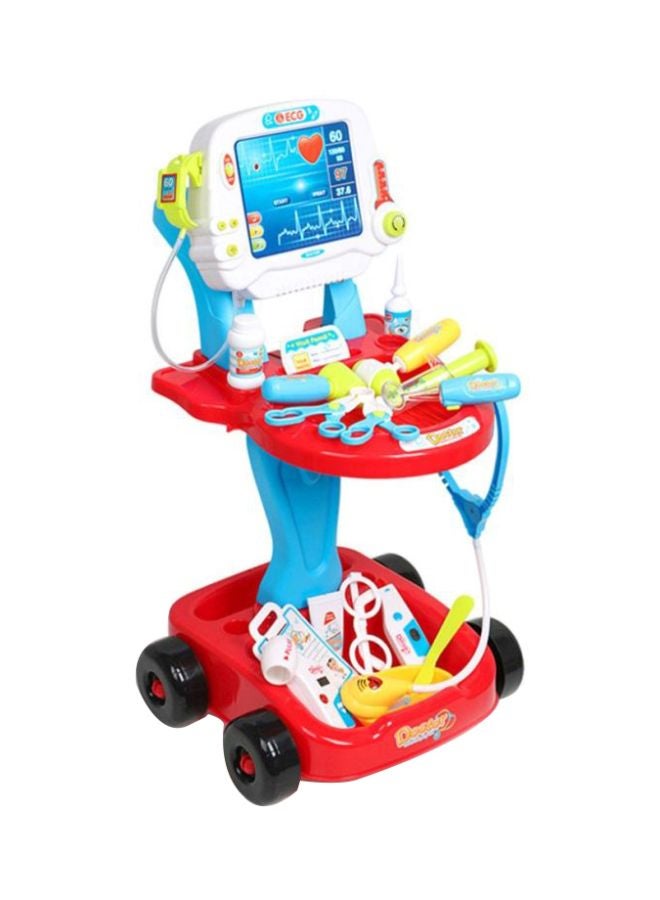Doctor Electrocardiogram Stethoscope Toys Set 58x41x32cm