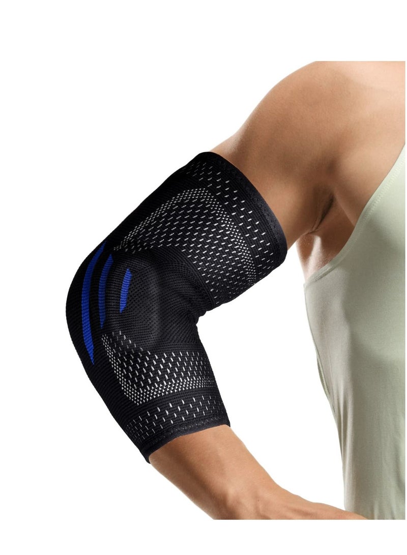 2 in 1 Tennis Elbow Brace for Men Women Compression Sleeve with Integrated Pads Breathable Tendonitis elbow Support Protector Sports Golfer's Arthritis Treatment Reduce Joint Pain