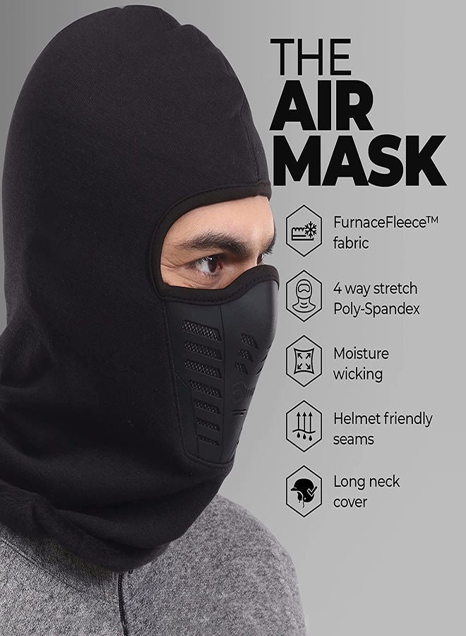 Balaclava Ski Mask, 3Pcs Warm Soft Motorcycle Winter Full Face Cover Knit Mask with Breathable Air Vents, Thermal Bicycle Sports, Outdoor Sport Knitted
