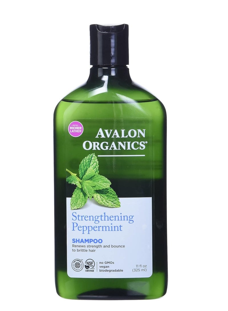 Avalon Organics Revitalizing Peppermint Shampoo 325ML