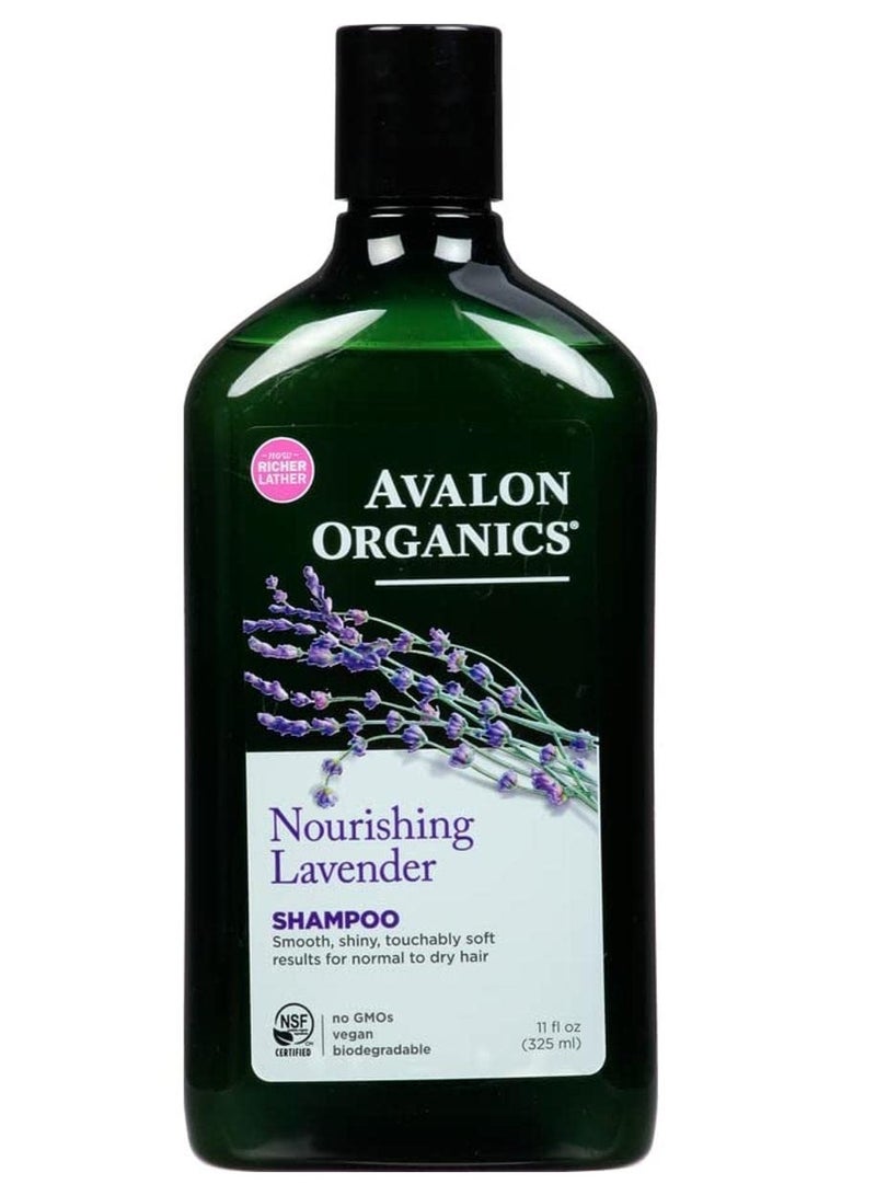 Avalon Organics Lavender Nourishing Shampoo 325ml