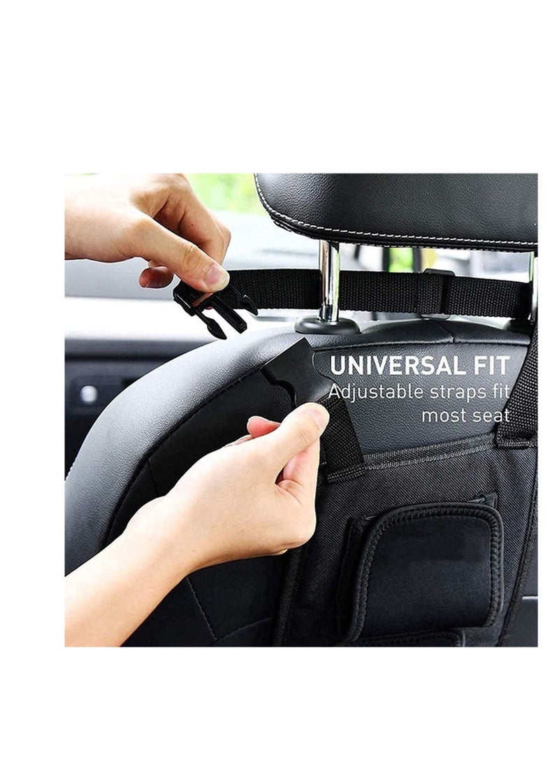 Fishing Rod Holder Adjustable Polyester Strap Combined Bracket for Vehicle Ship Rear Seats, SUV Wagons Van, Nylon Cloth Neoprene Cover