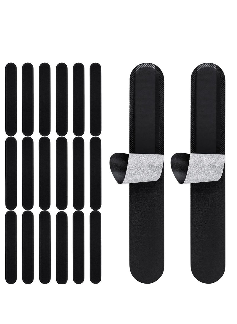 Hat Sweat Protector Pads Cleaner Disposable Collar Neck Liner Pad Prevent Stains Stay Dry 20 Pcs Black