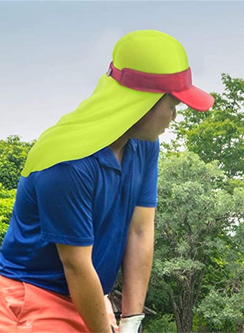 Shade Sun Cap, 4 Pieces Hard Hat Neck Protector Cap Elastic Cooling Skull