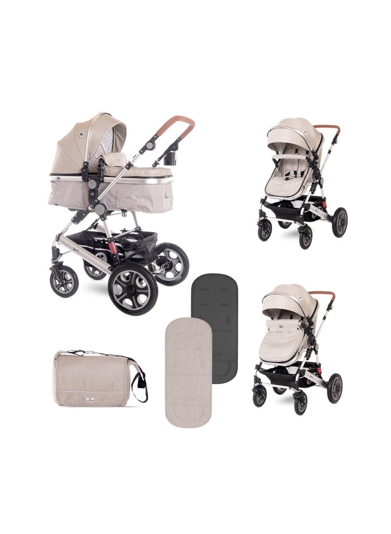 Baby Stroller Lora String Dots + Mama Bag