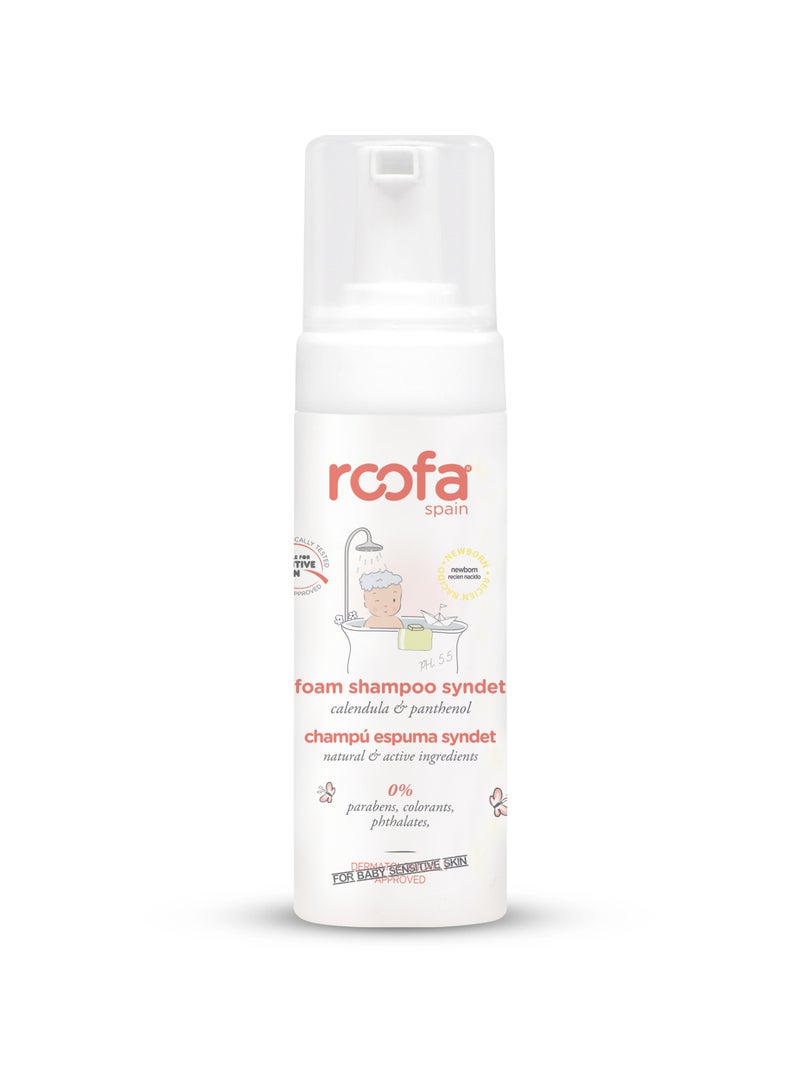 Roofa Spain Syndet Foam Baby Shampoo 150ml