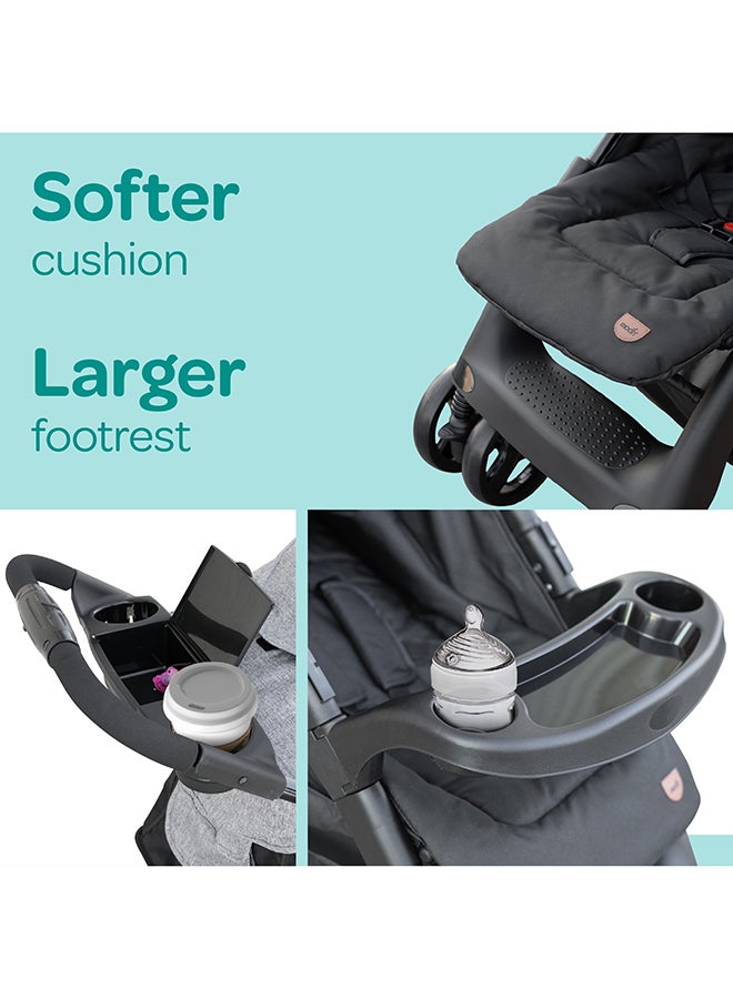 Aria Baby Stroller 2-In-1 Travel System Plus Detachable Carrier Car Seat