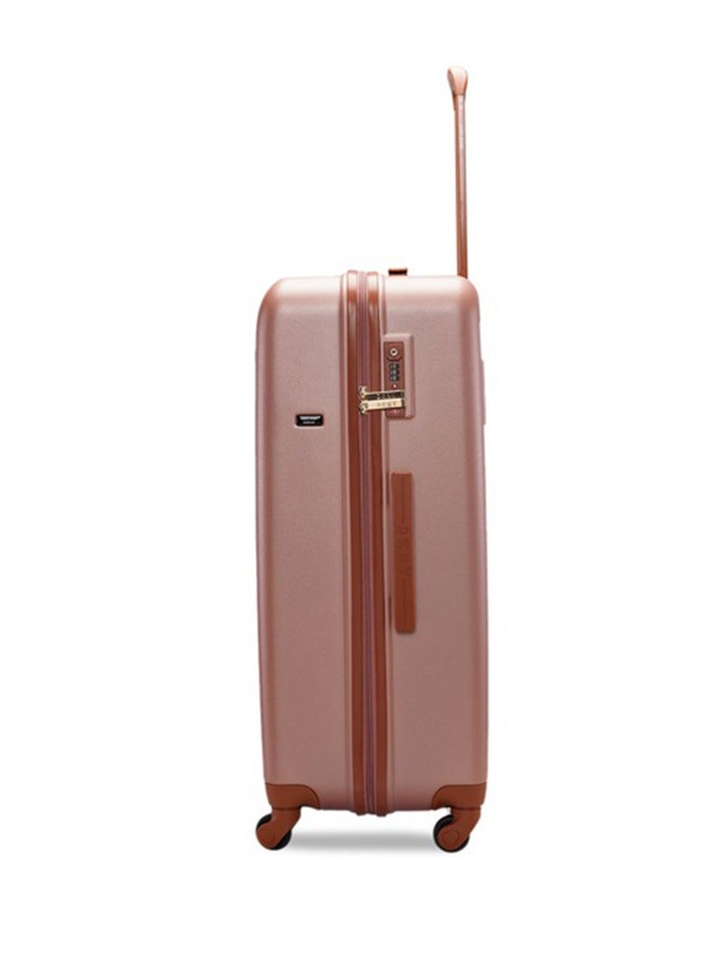 Dkny Promo Intl PM1 Hardside Luggage on Wheels for Unisex | Ultra Lightweight ABS on with Spinner Wheels 4 Color Prim Rose