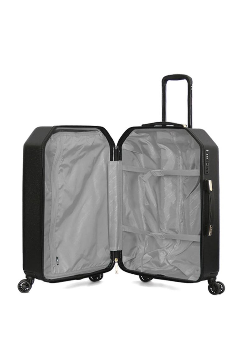 Dkny Allure Hardside Luggage on Wheels for Unisex | Ultra Lightweight ABS on with Spinner Wheels 4 Color Black