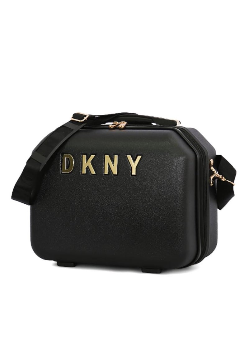 Dkny Allure Hardside Luggage on Wheels for Unisex | Ultra Lightweight ABS on with Spinner Wheels 4 Color Black