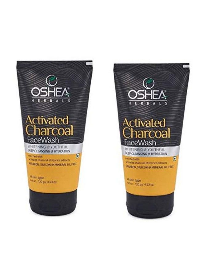Herbals Activated Charcoal Face Wash (120 G) (Pack Of 2)
