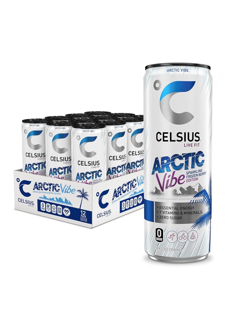 Celsius Fitness Drink 12oz 12/Case Arctic Vibe