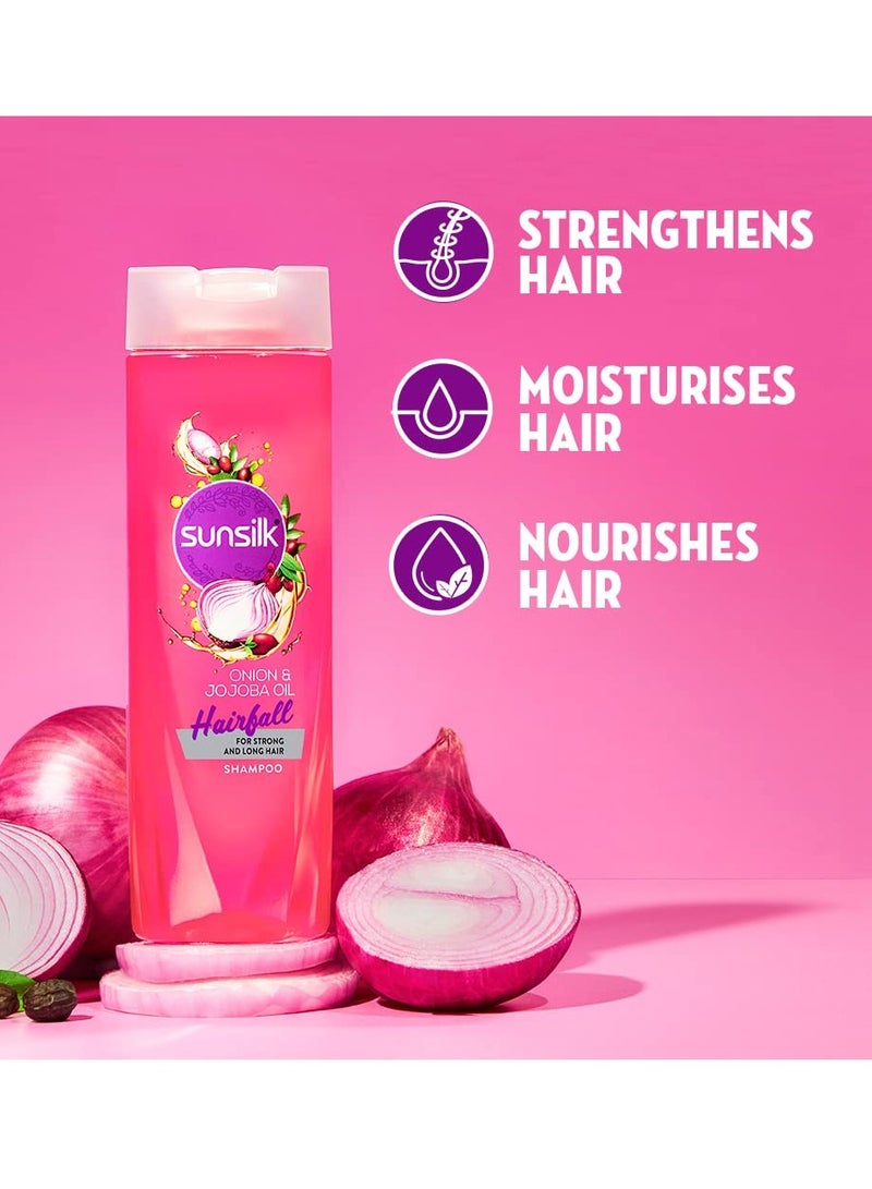 Sunsilk Hairfall Shampoo with Onion Jojoba Oil 195ml