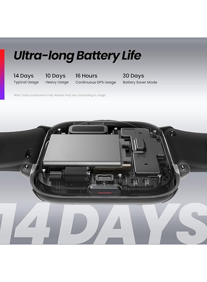 Active Smart Watch With Ai Fitness Exercise Coach, Gps, Bluetooth Calling, Music, 14 Day Battery, 1.75 Inch Amoled Display, Alexa Built-In, Fitness Watch For Android And iPhone Petal Pink