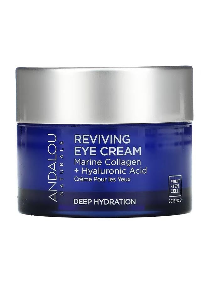 Reviving Eye Cream BioDesigned Collagen  Hyaluronic Acid 0.45 fl oz 13 ml