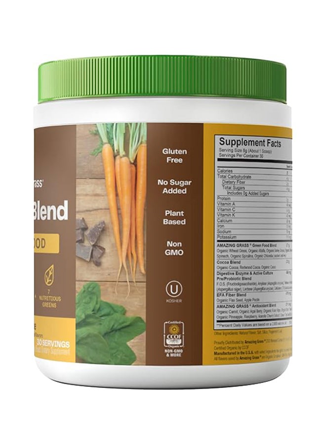 Chocolate Green SuperFood -  8.5 oz ( 240 gm )30 Servings