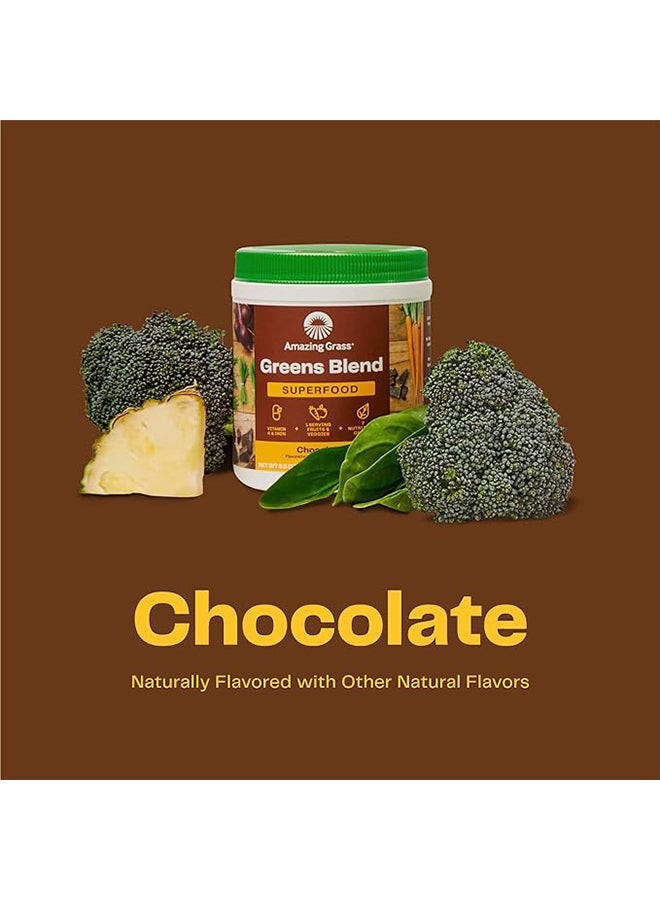 Chocolate Green SuperFood -  8.5 oz ( 240 gm )30 Servings