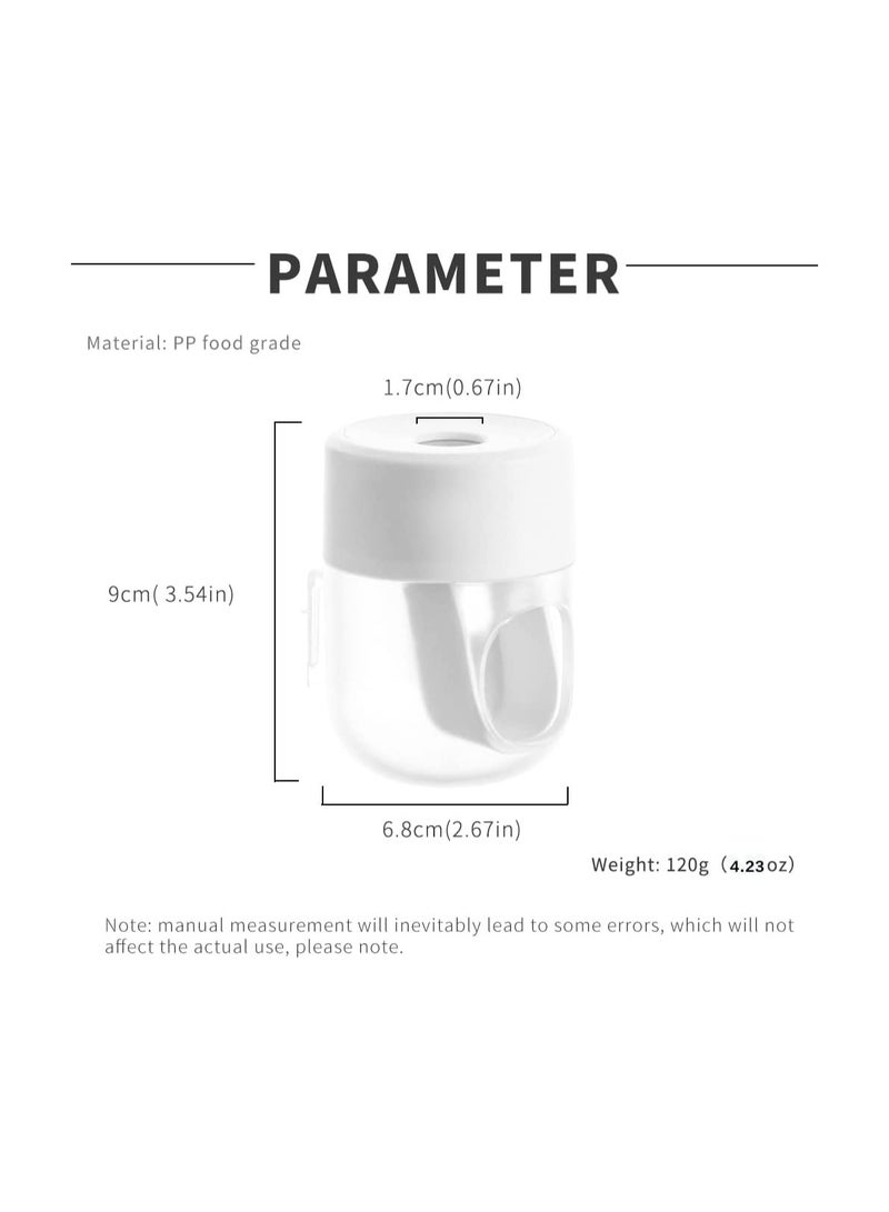 SYOSI Toothpaste Dispenser, Wall Mounted Bathroom Automatic Toothpaste Squeezer, Visualization of Toothpaste Flow Rate (White and Transparent)