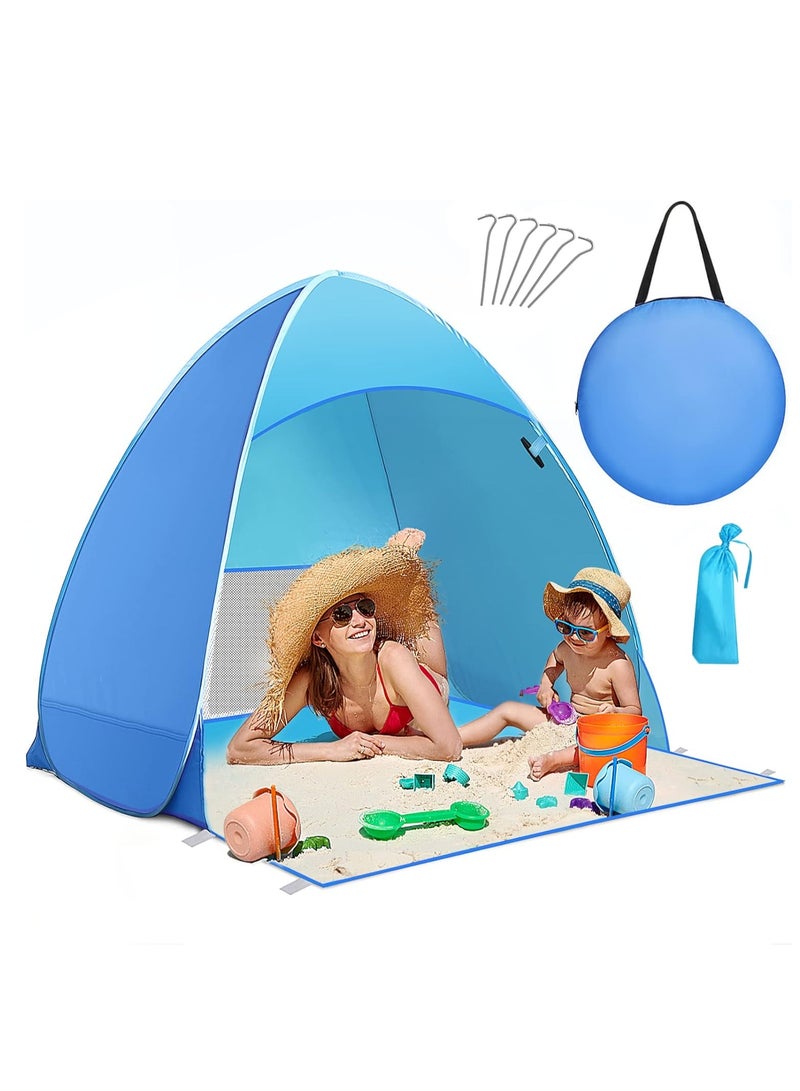 Automatic pop-up instant portable outdoor beach tent