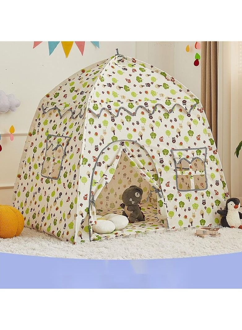 Children Tent Indoor Outdoor Game Garden Tipi Princess Castle Folding Cubby Toys Tents Enfant Room House Teepee Play House Toy