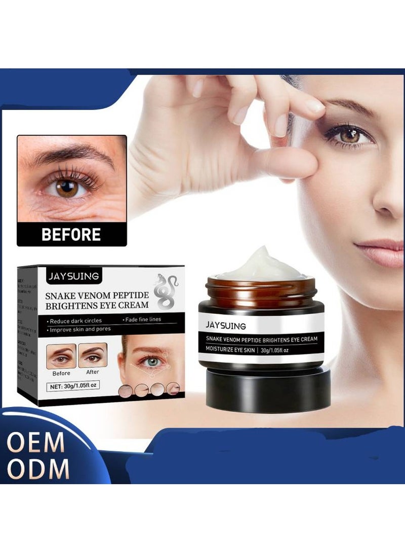 Snake Venom Peptide Firming Eye Skin Repair Cream Fade Fine Lines Remove Under Eye Bags Moisturizer 30g