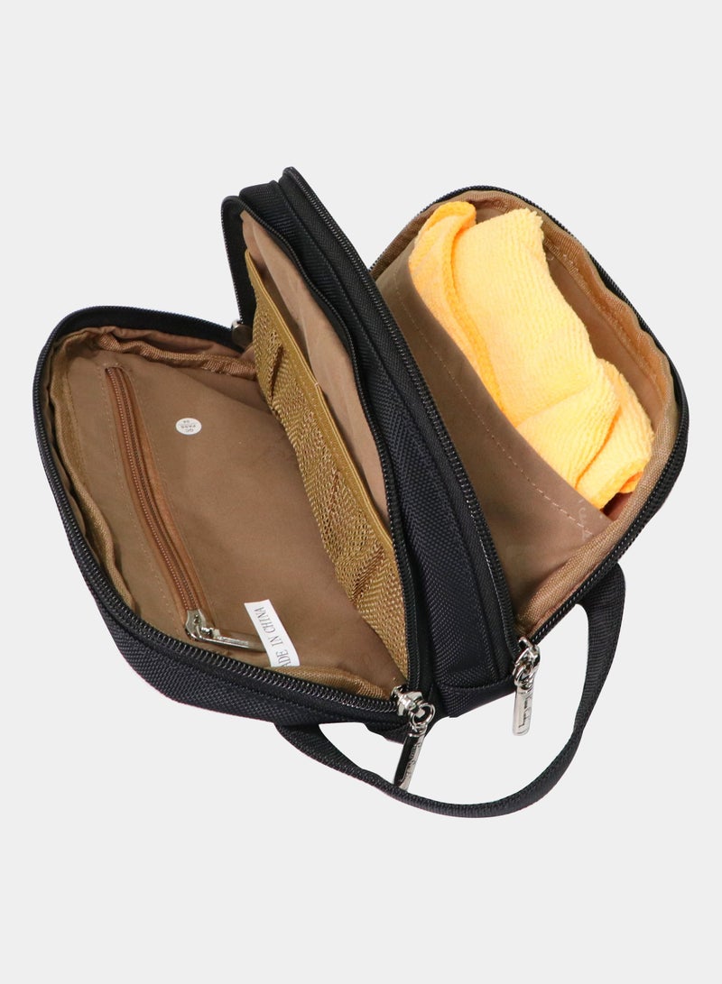 Essential Water Repellent Washbag for travel, men multi purpose pouch for office and travel