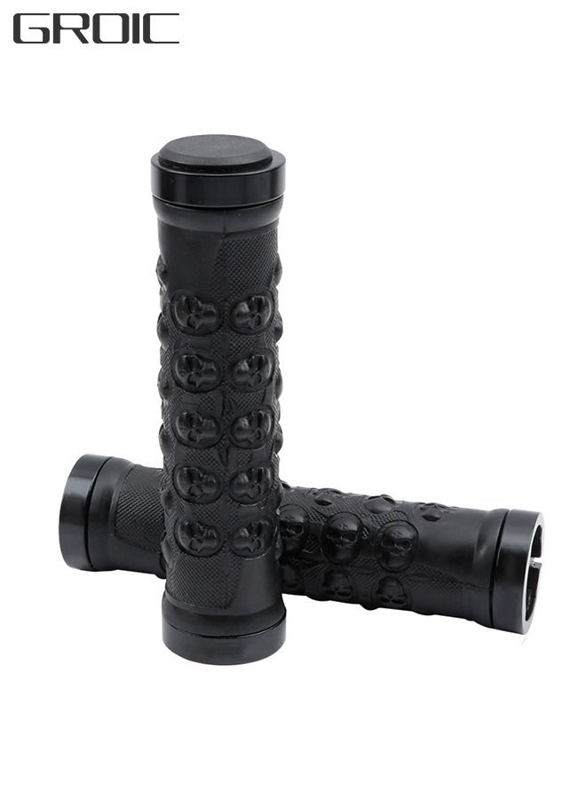 Bike Handlebar Grips Double Lock-on Bicycle Grip Anti-Slip Shock Absorbing Bike Handlebars Special Replacement Bike Handlebars For MTB BMX Mountain Bikes Bike Accessories