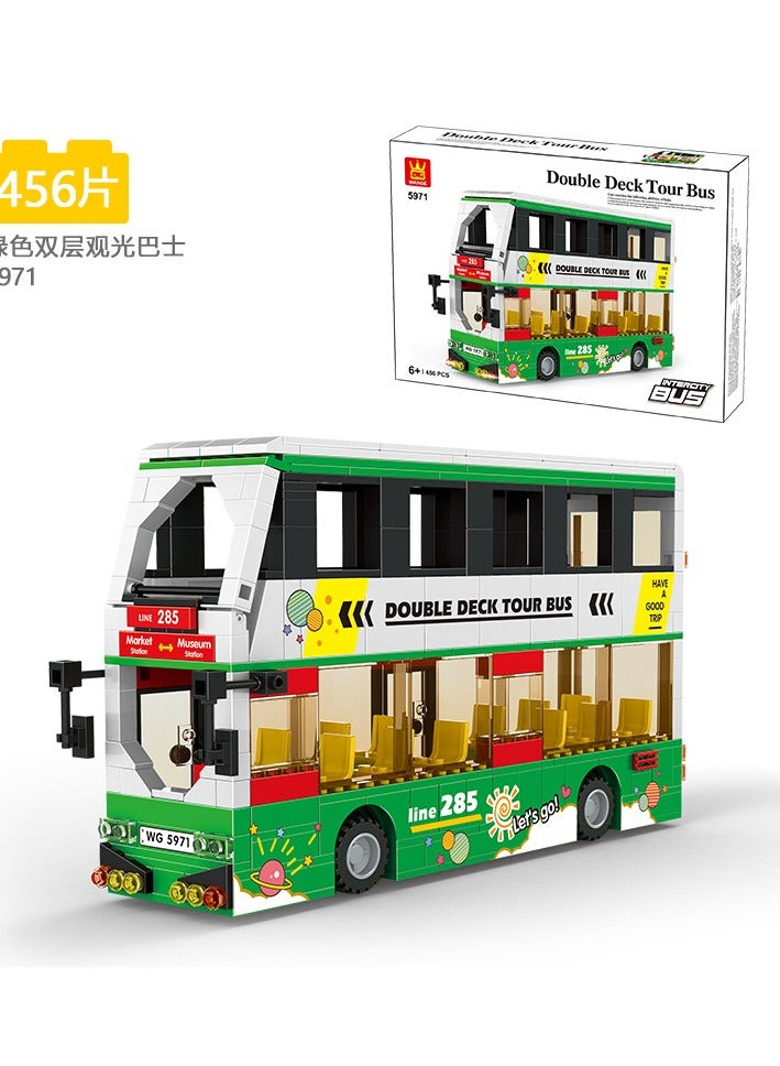 Bus Building Set Toys Gifts for Boys,456 Pieces