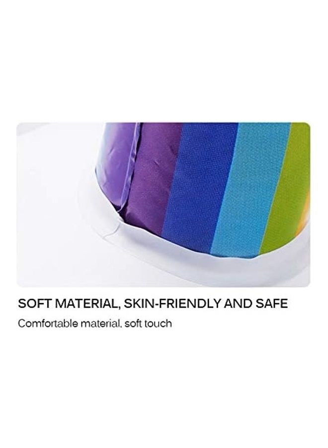 Inflatable Rainbow Cloud Pool Float 61x41cm