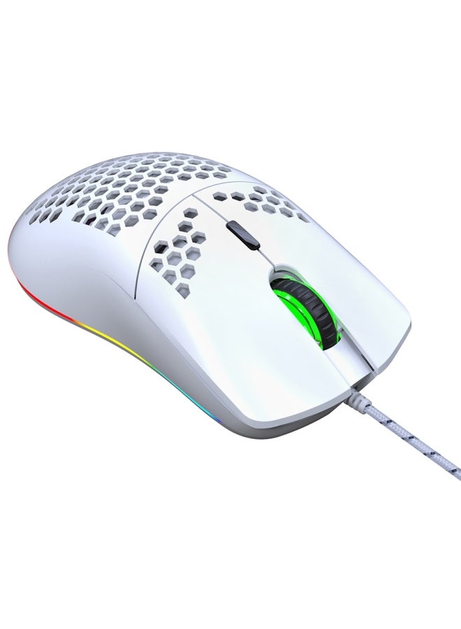USB Wired Gaming Mouse White