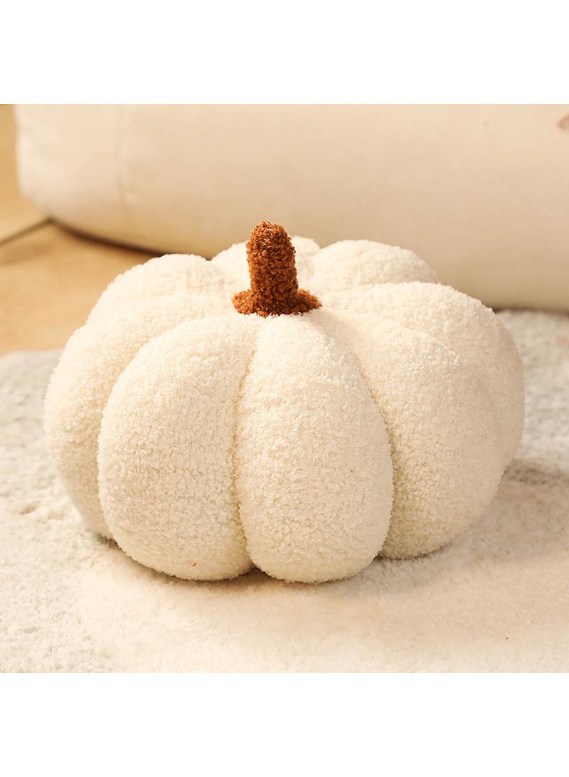 Pumpkin Pillow Plush Toy Children's Vegetable Doll White 35cm