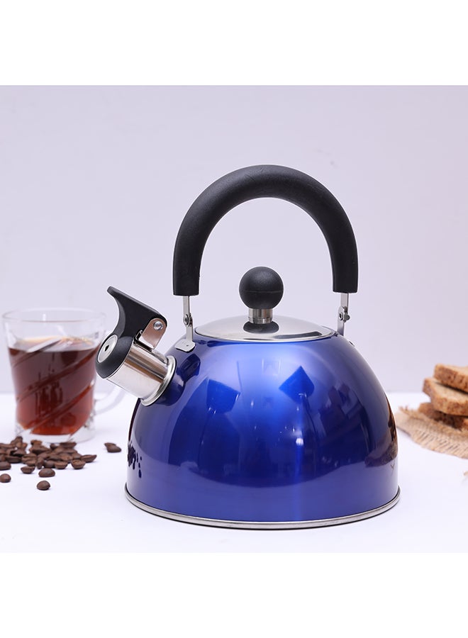 Whistling Kettle Blue/Red-Assorted 2Liters