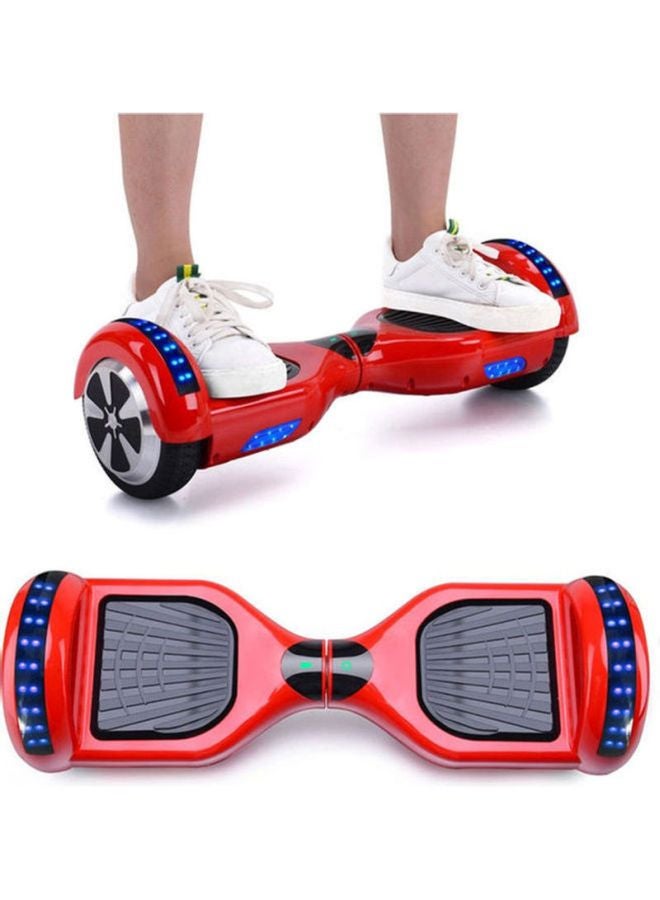 Smart Self Balance Scooter With Bluetooth Red 58 x 17 x 17cm