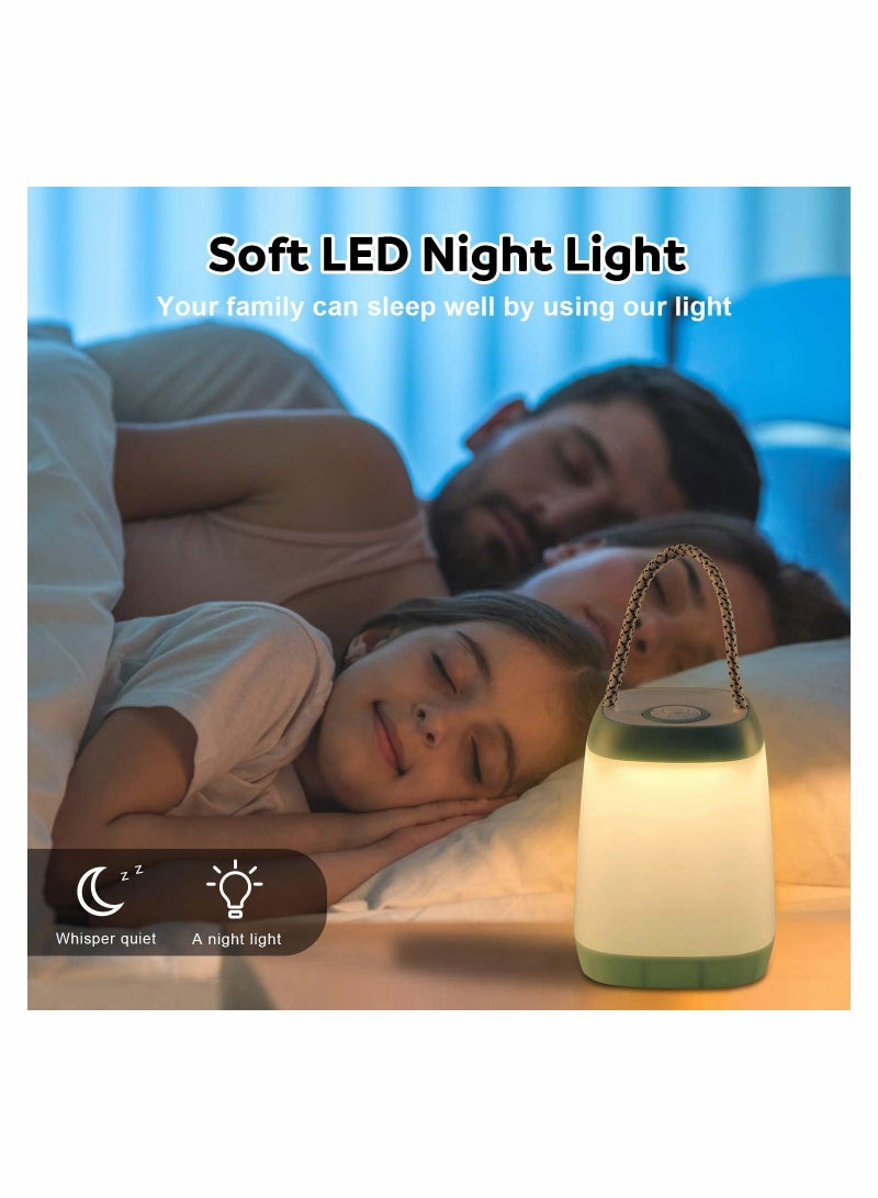 LED Camping Light 2 Pack Portable Tent Lantern 3 Modes for Backpacking Hiking Emergency Battery Powered Lamp Outdoor and Indoor