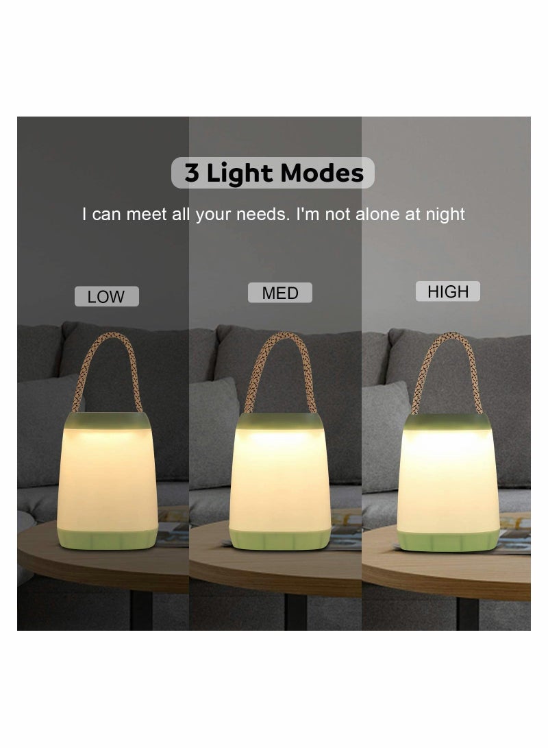LED Camping Light 2 Pack Portable Tent Lantern 3 Modes for Backpacking Hiking Emergency Battery Powered Lamp Outdoor and Indoor