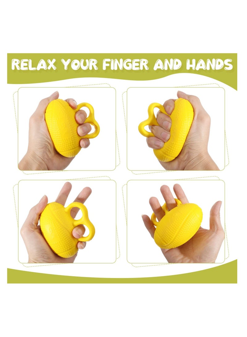 Hand Exercisers for Strength 2 Finger Ball Exerciser Squeeze Physical Grip Strengthener Adult Men Women Training 3 Pcs