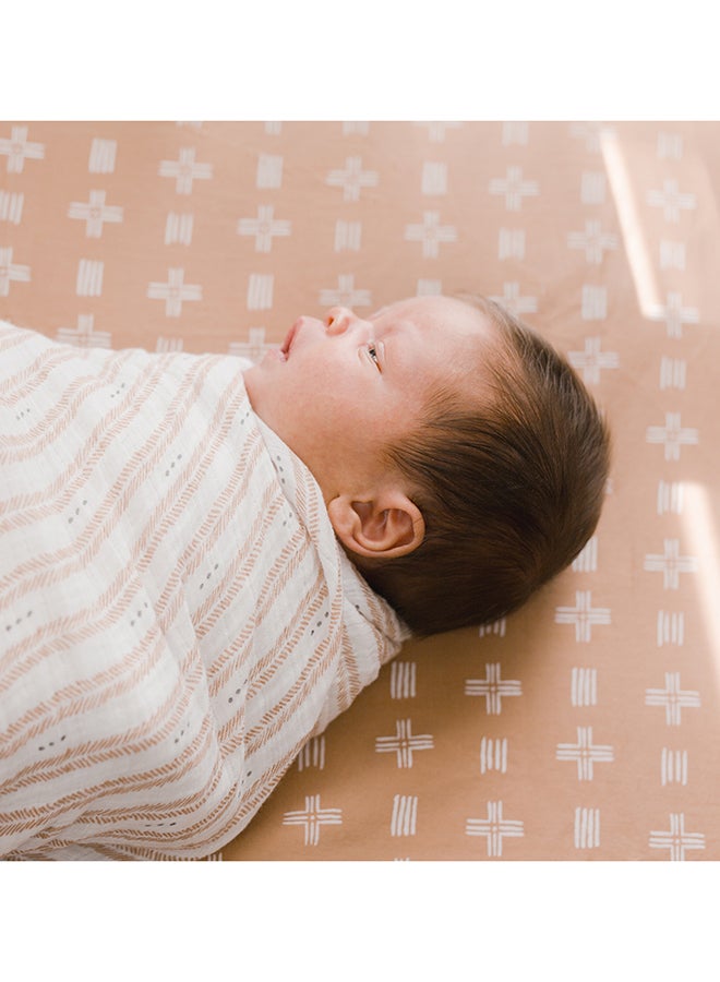 Kendi Crib Sheet (Copper Dash)