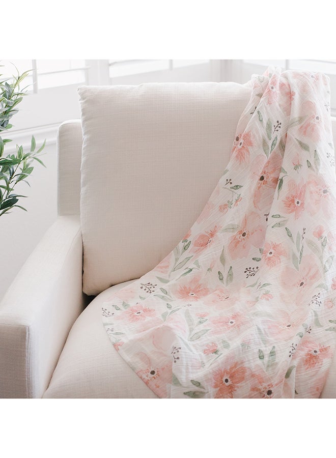 Parker Single Swaddle Wraps - Floral