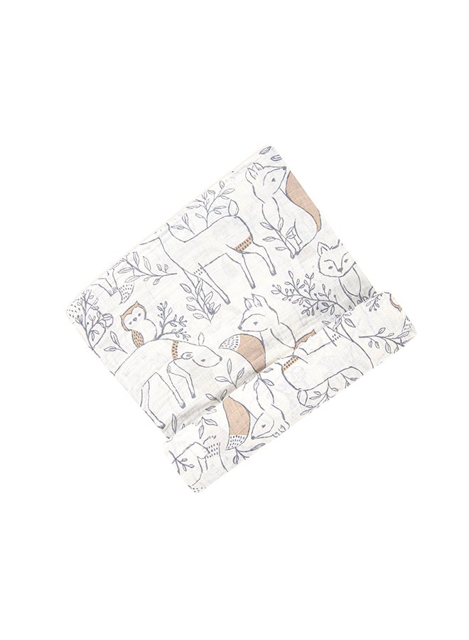 Ezra Single  Swaddle Wraps, Woodland